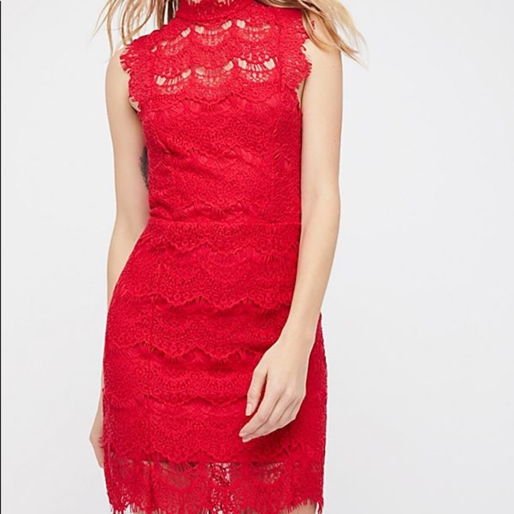 Free People NWT Daydream Lace Dress